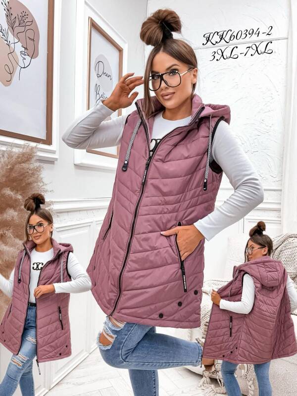 Kamizelka damkie Roz 3XL-7XL, 1 Kolor Paczka 5 szt 1